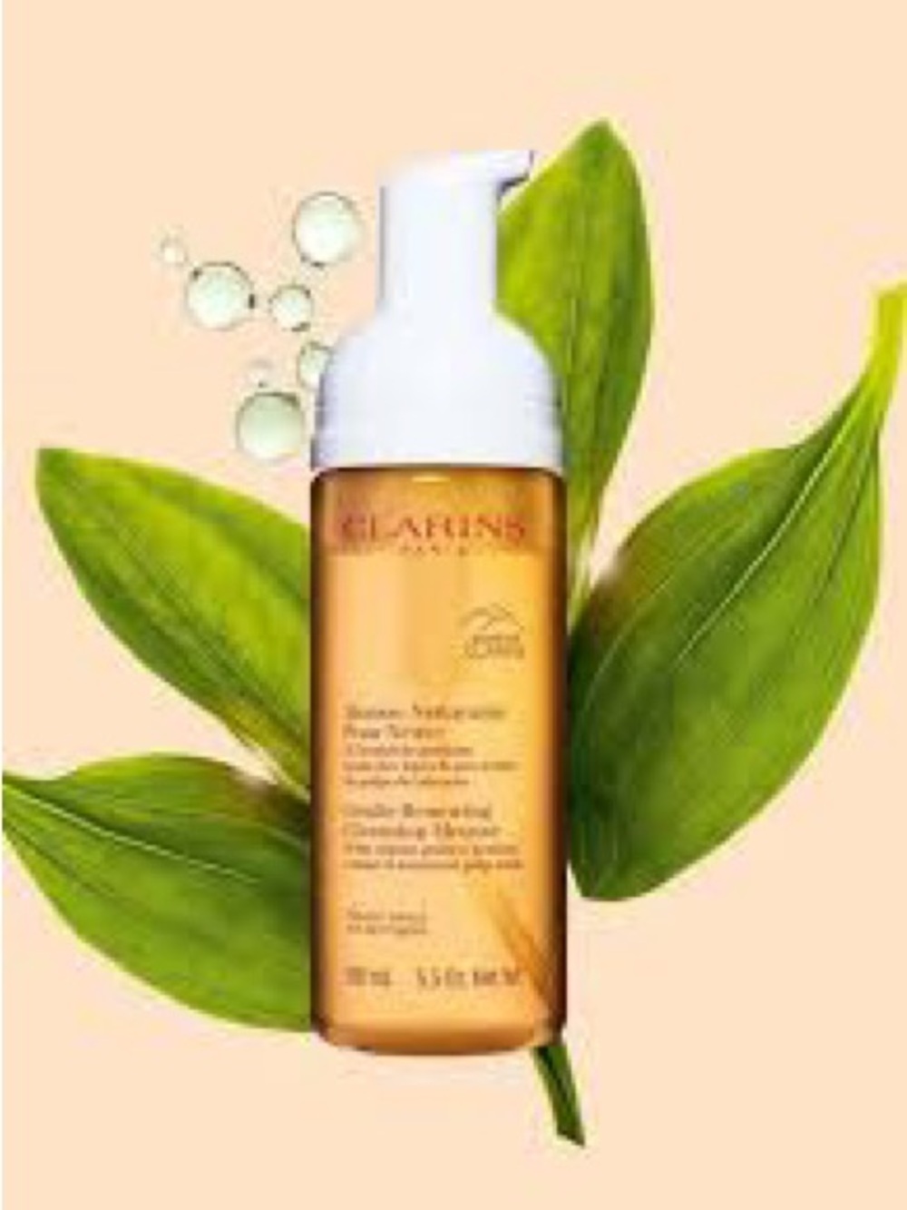 Clarins Gentle Renewing Cleansing Mousse Cleanser Face Gentle Cleanser NIB - Picture 2 of 8